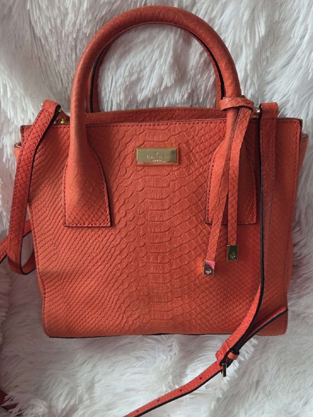 Kate Spade Mixed-Color Bundle of Shoulder & Crossbody Bags - Orange, Red, Purple - Picture 2 of 12